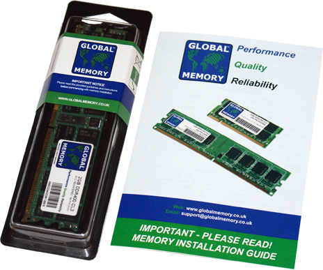 2GB DDR 266/333/400MHz 184-PIN ECC REGISTERED DIMM (RDIMM) MEMORY RAM FOR SERVERS/WORKSTATIONS/MOTHERBOARDS (CHIPKILL)